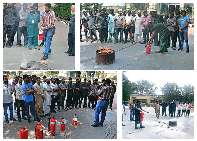 Basic Fire & Safety Training Conducted at Raaziq